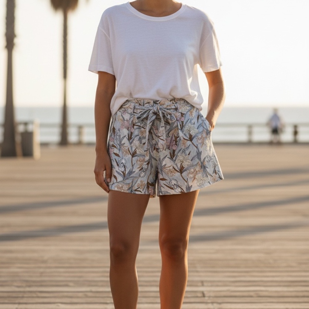 BP Tropical Print Women's Shorts
